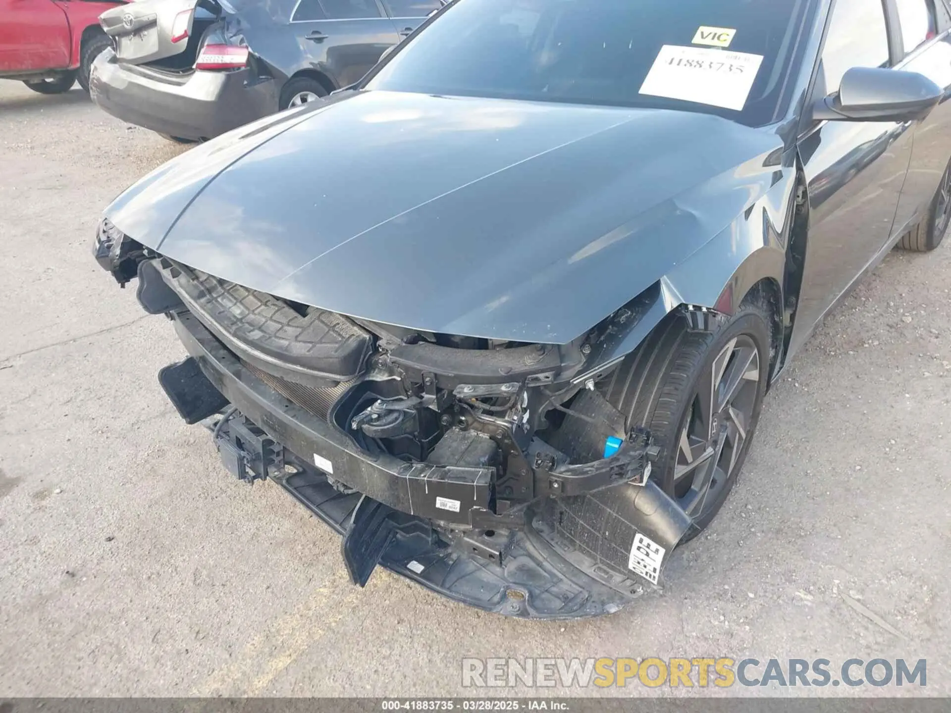 6 Фотография поврежденного автомобиля KMHLS4DG0RU730062 HYUNDAI ELANTRA 2024
