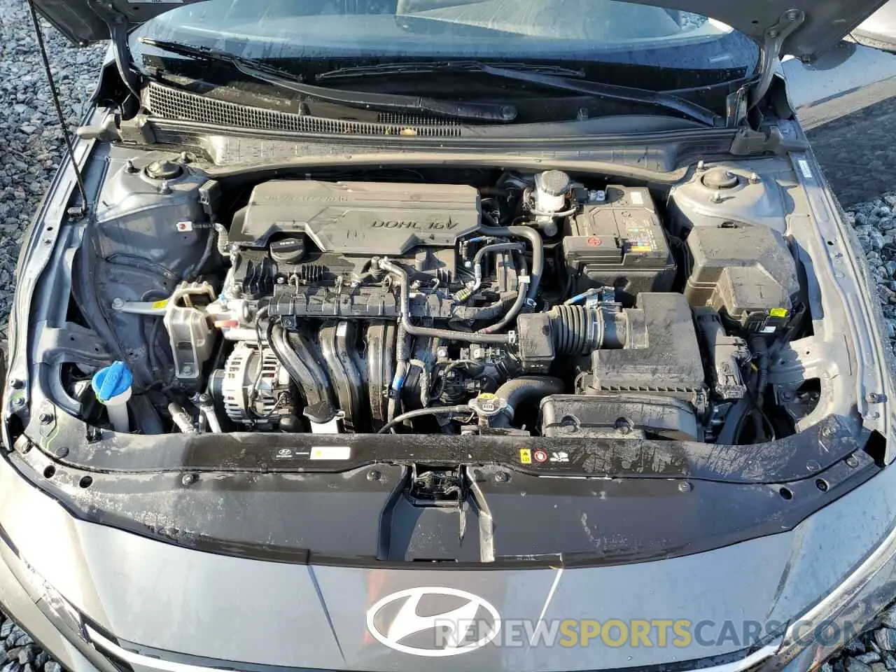 11 Photograph of a damaged car KMHLS4DG0RU730076 HYUNDAI ELANTRA 2024