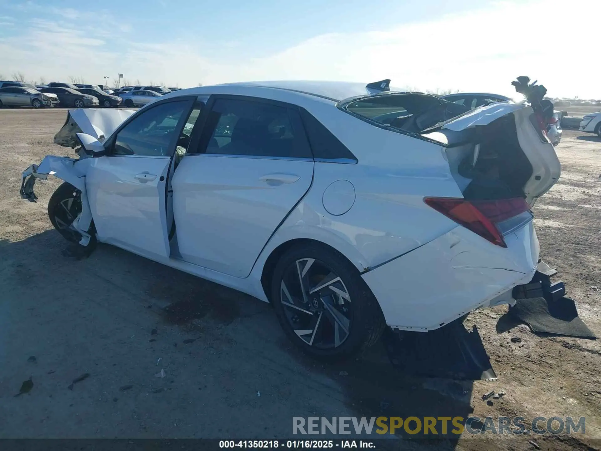 3 Photograph of a damaged car KMHLS4DG0RU742289 HYUNDAI ELANTRA 2024