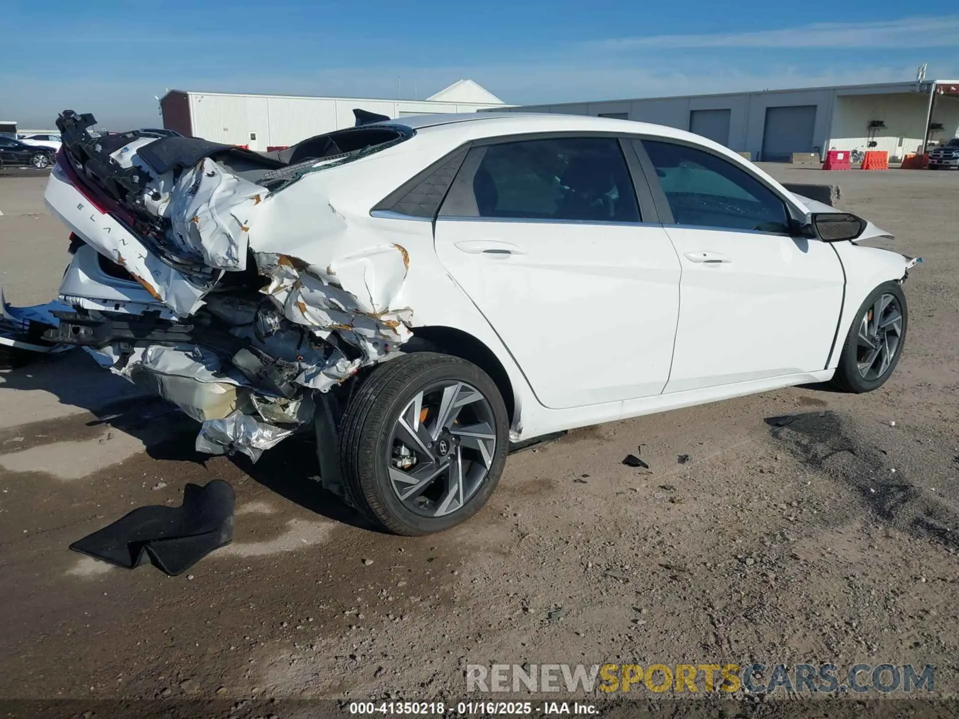 4 Photograph of a damaged car KMHLS4DG0RU742289 HYUNDAI ELANTRA 2024