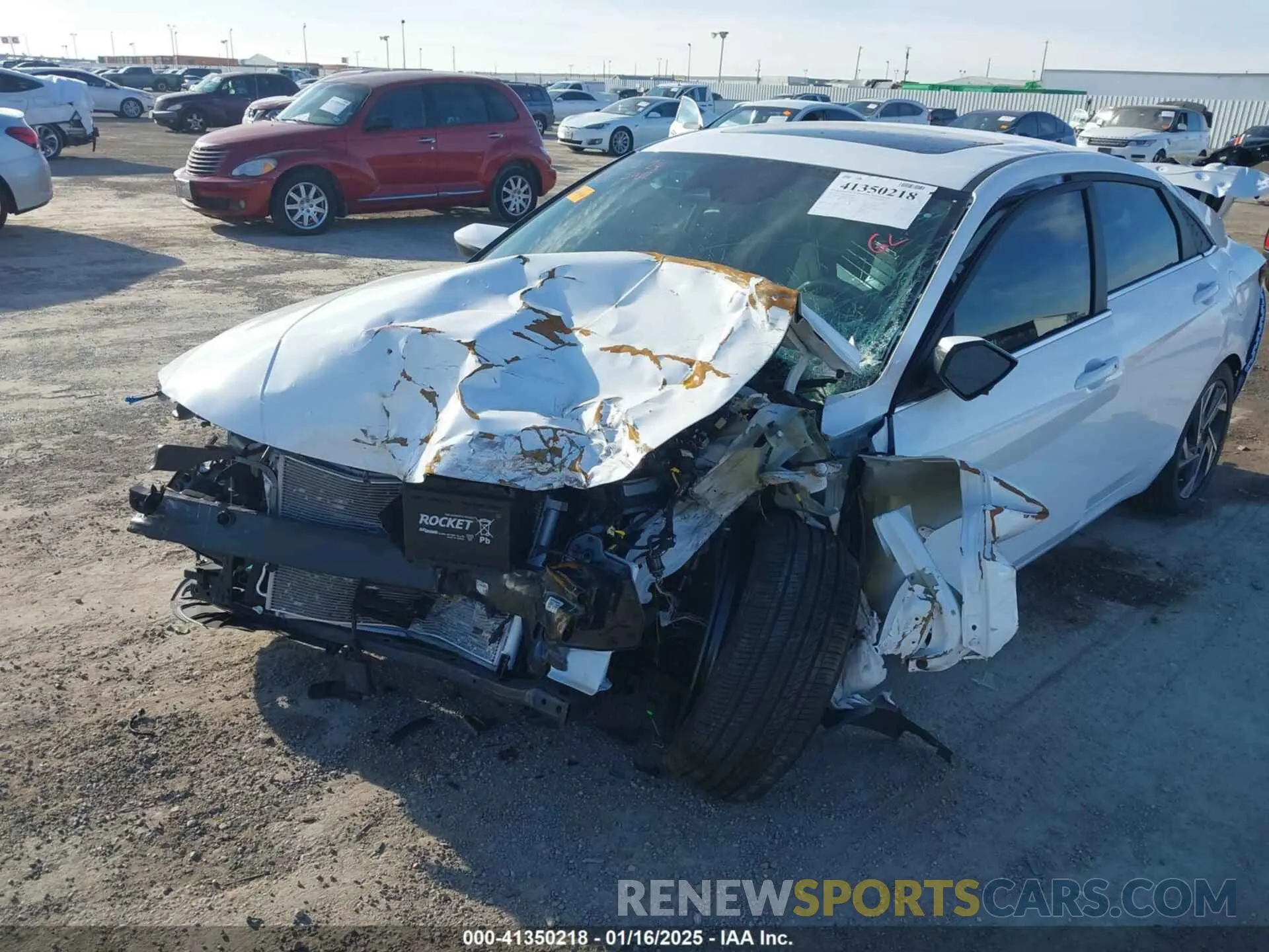 6 Photograph of a damaged car KMHLS4DG0RU742289 HYUNDAI ELANTRA 2024