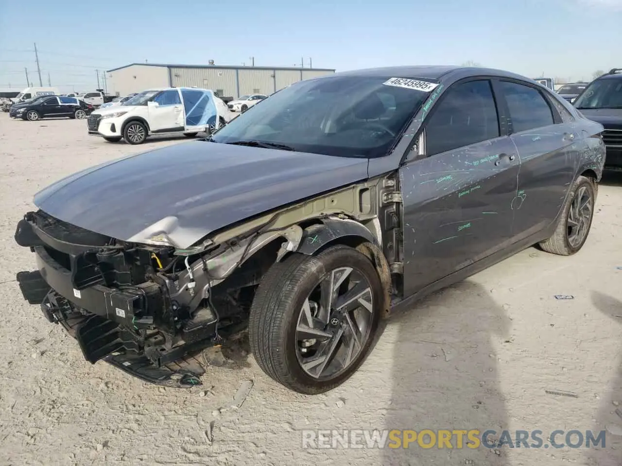 1 Фотография поврежденного автомобиля KMHLS4DG0RU786079 HYUNDAI ELANTRA 2024