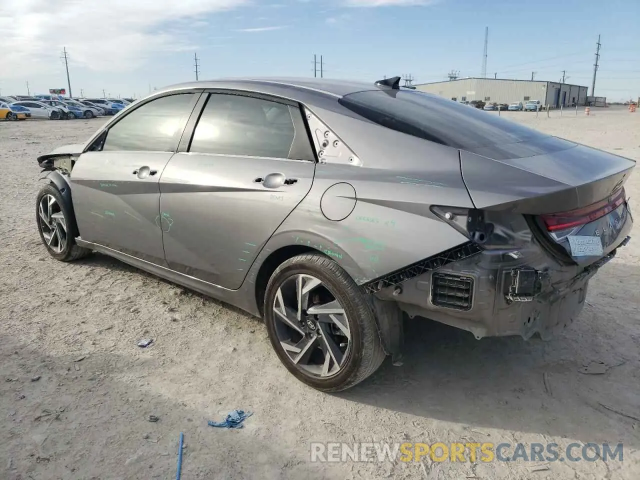 2 Фотография поврежденного автомобиля KMHLS4DG0RU786079 HYUNDAI ELANTRA 2024