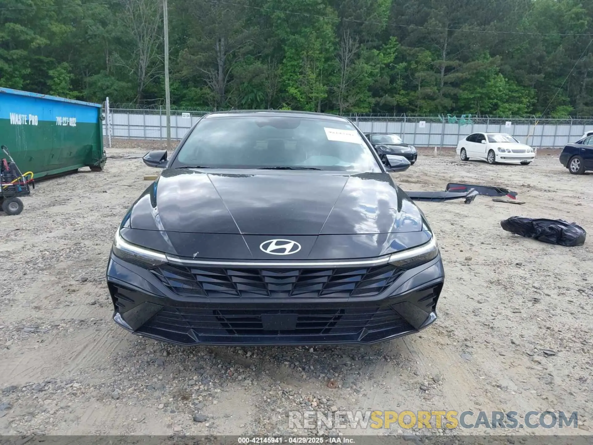 13 Фотография поврежденного автомобиля KMHLS4DG1RU671443 HYUNDAI ELANTRA 2024