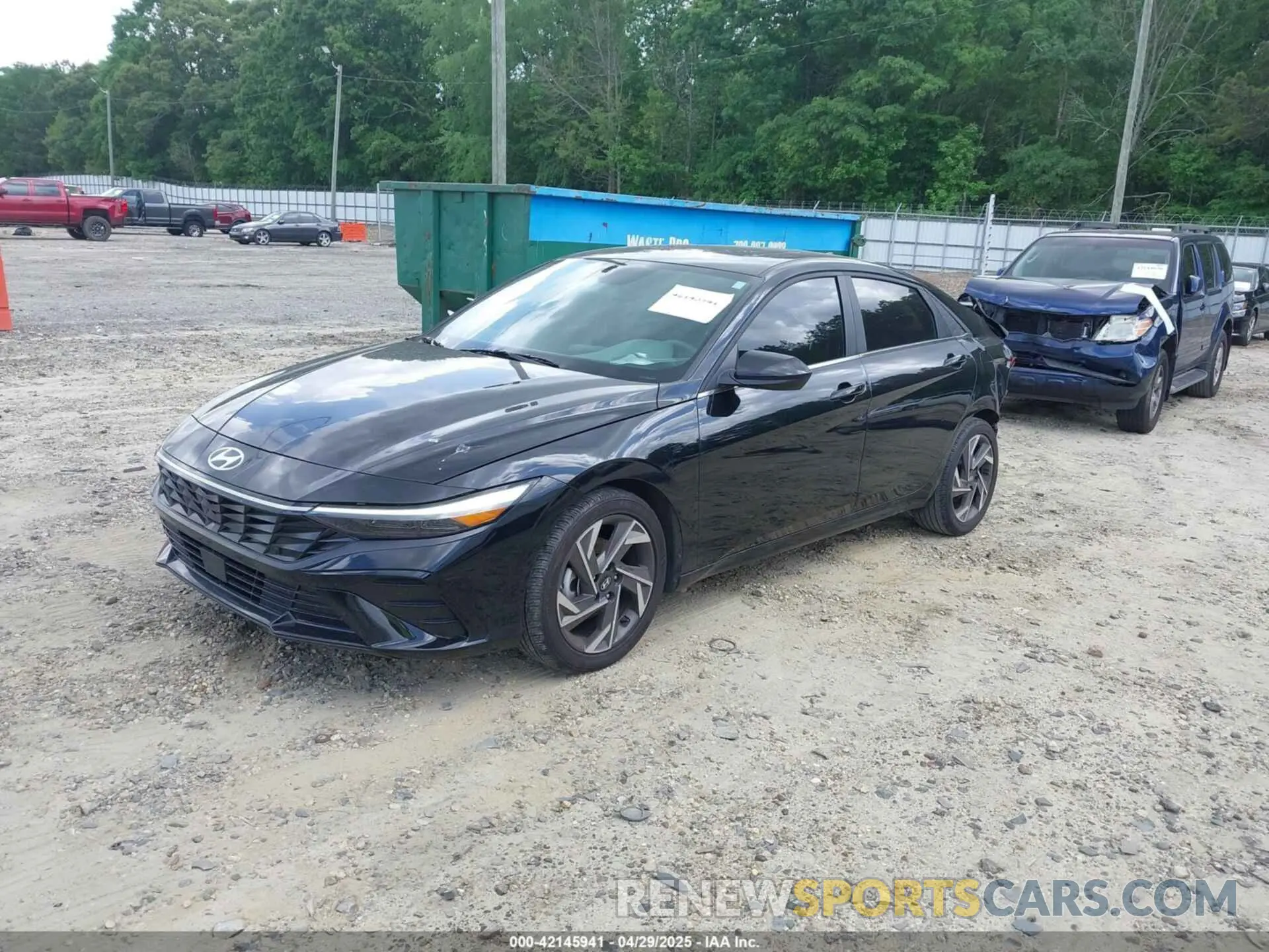 2 Фотография поврежденного автомобиля KMHLS4DG1RU671443 HYUNDAI ELANTRA 2024