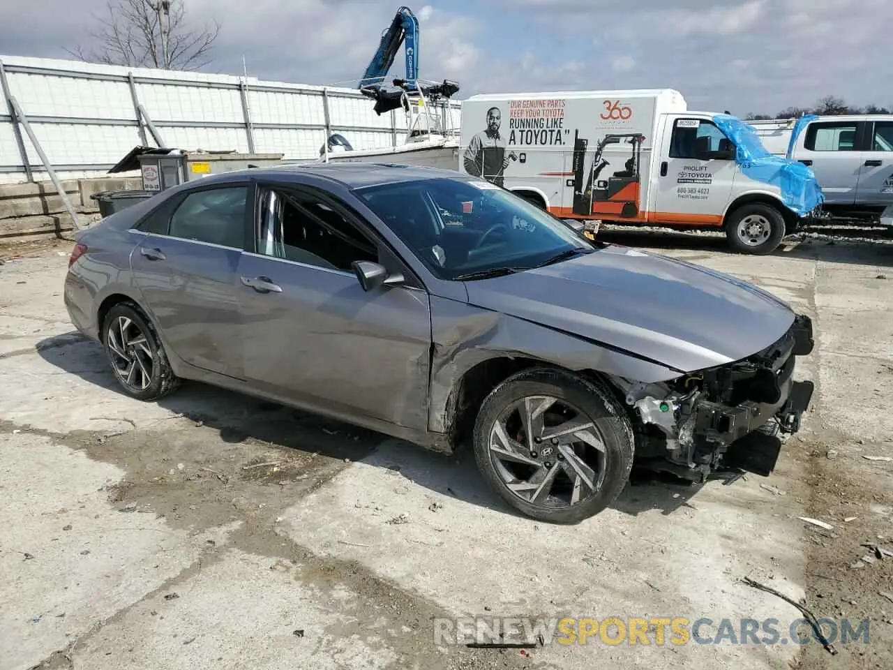 4 Фотография поврежденного автомобиля KMHLS4DG1RU679705 HYUNDAI ELANTRA 2024