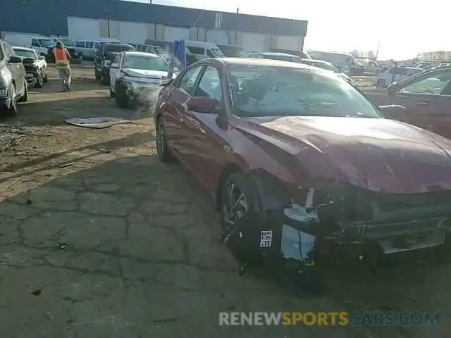 10 Photograph of a damaged car KMHLS4DG1RU770859 HYUNDAI ELANTRA 2024