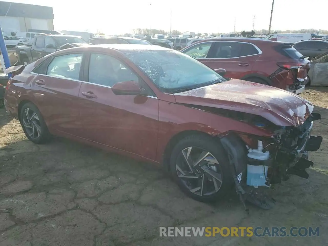 4 Photograph of a damaged car KMHLS4DG1RU770859 HYUNDAI ELANTRA 2024