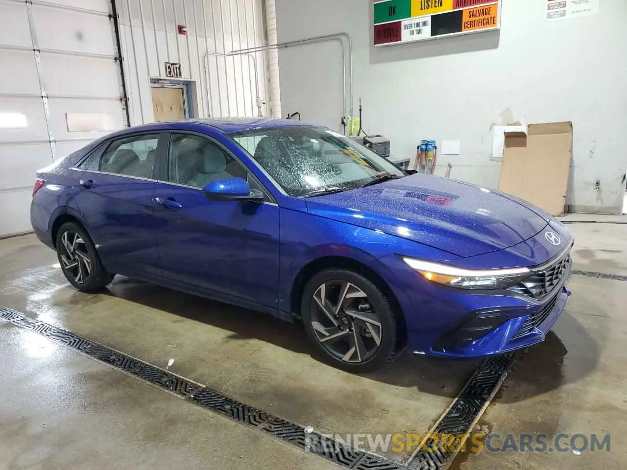 4 Photograph of a damaged car KMHLS4DG1RU780582 HYUNDAI ELANTRA 2024