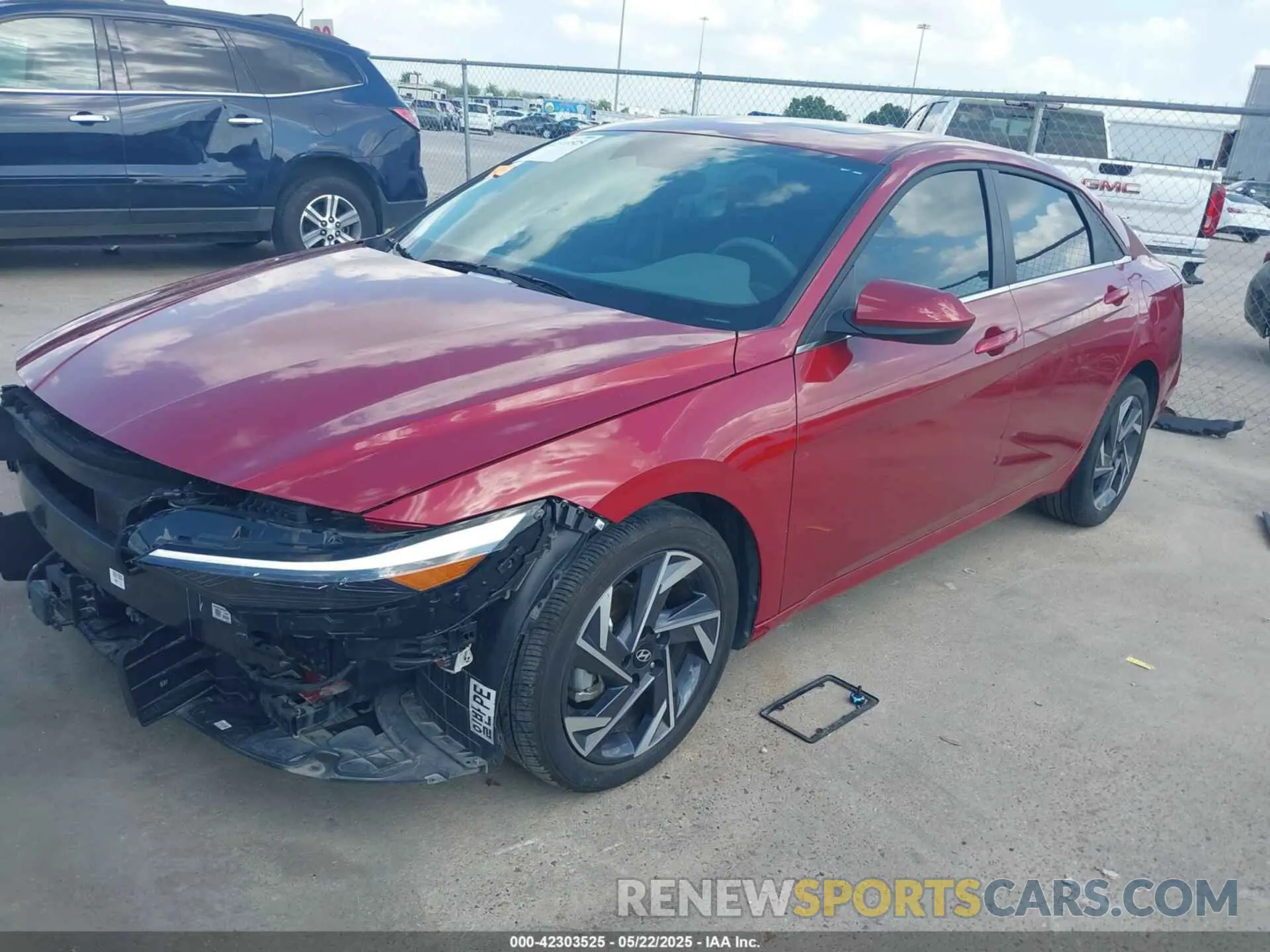 2 Photograph of a damaged car KMHLS4DG1RU824855 HYUNDAI ELANTRA 2024