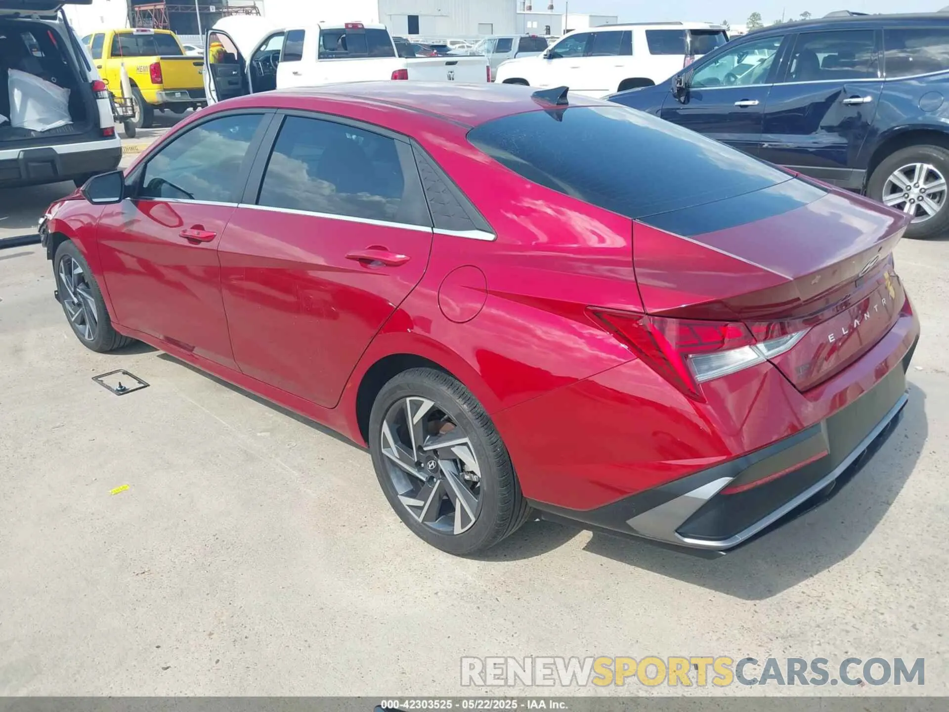 3 Photograph of a damaged car KMHLS4DG1RU824855 HYUNDAI ELANTRA 2024