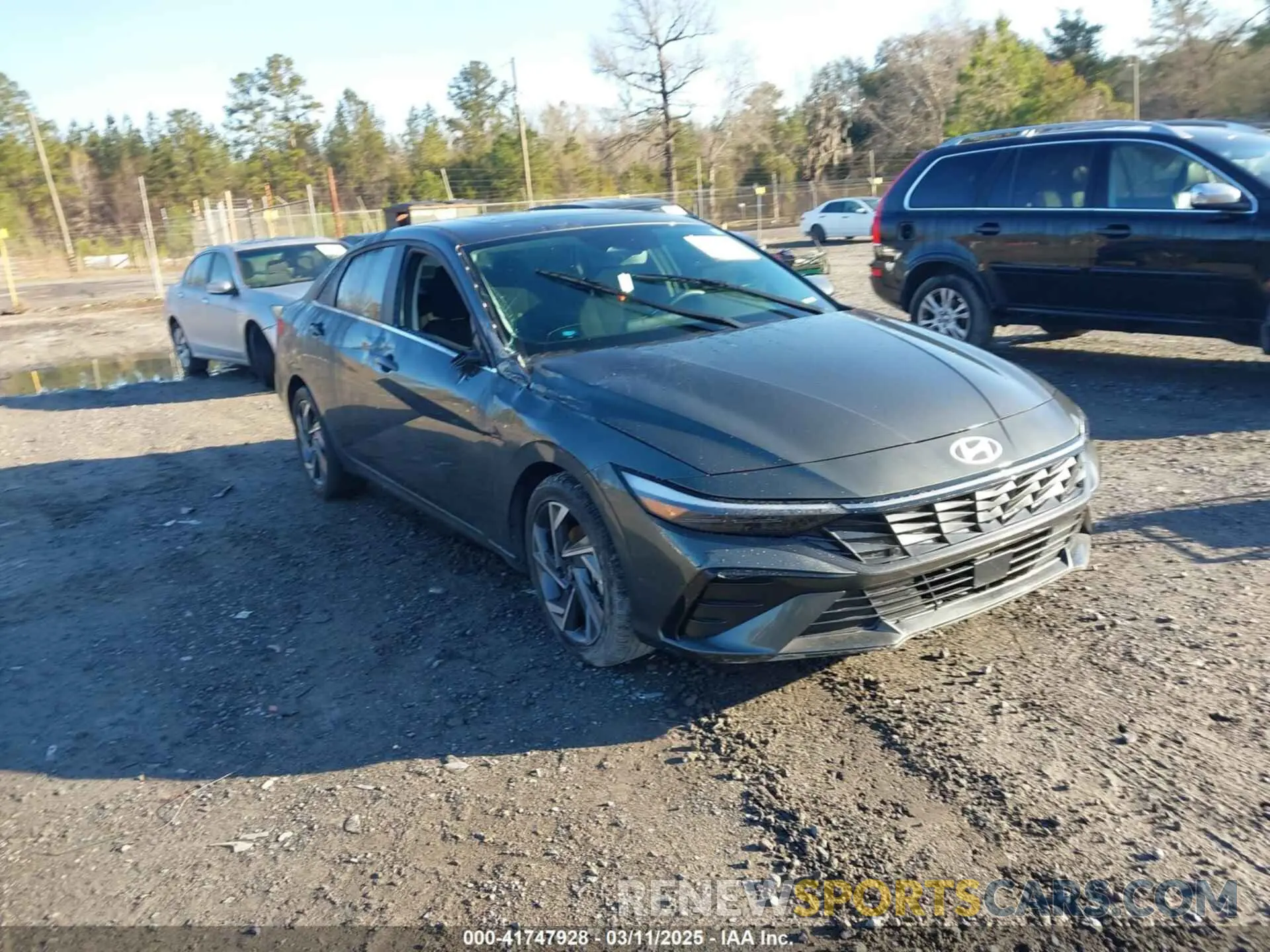 1 Photograph of a damaged car KMHLS4DG2RU730905 HYUNDAI ELANTRA 2024