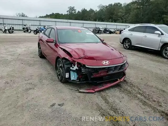 10 Photograph of a damaged car KMHLS4DG2RU810043 HYUNDAI ELANTRA 2024