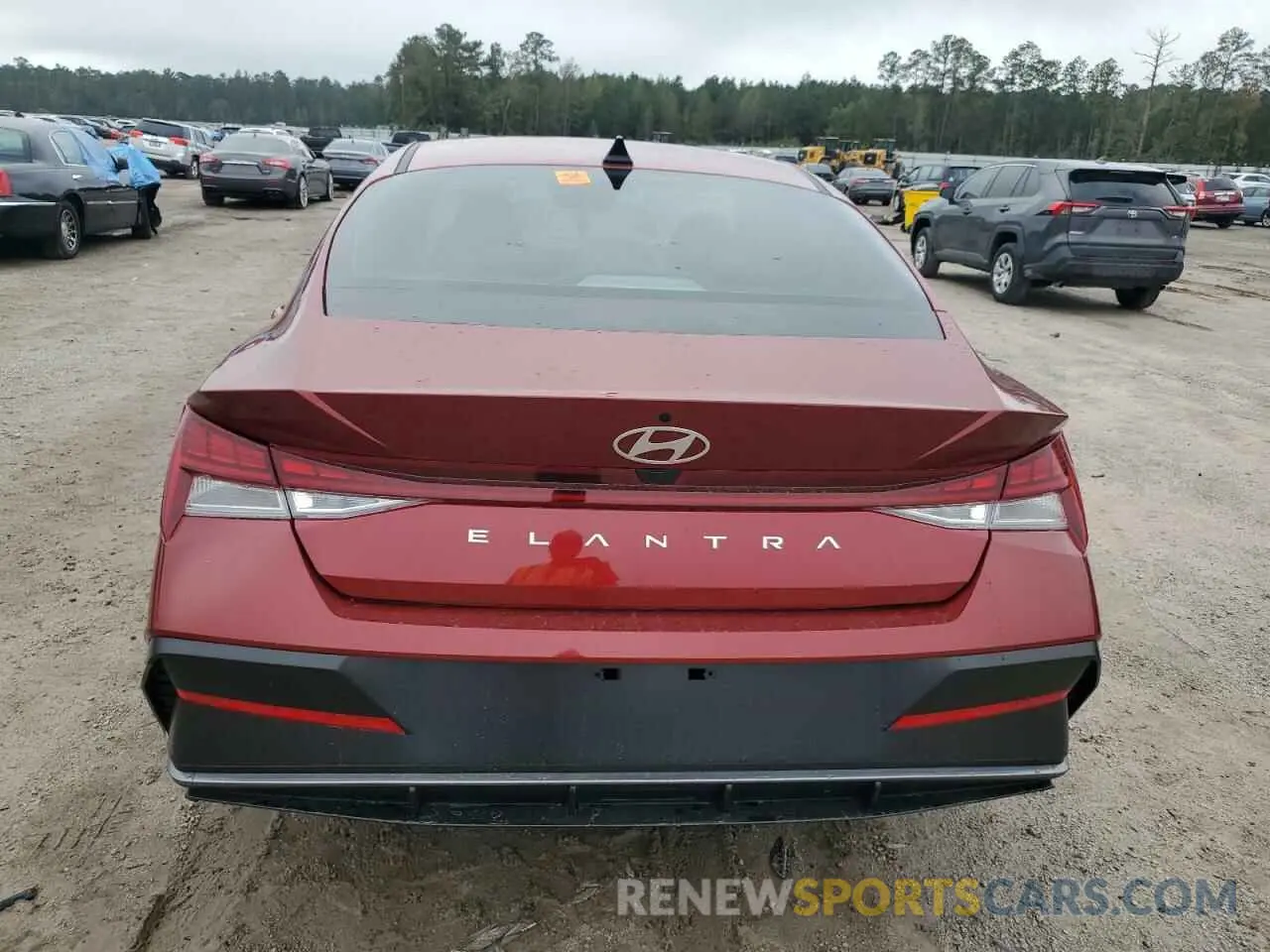 6 Photograph of a damaged car KMHLS4DG2RU810043 HYUNDAI ELANTRA 2024