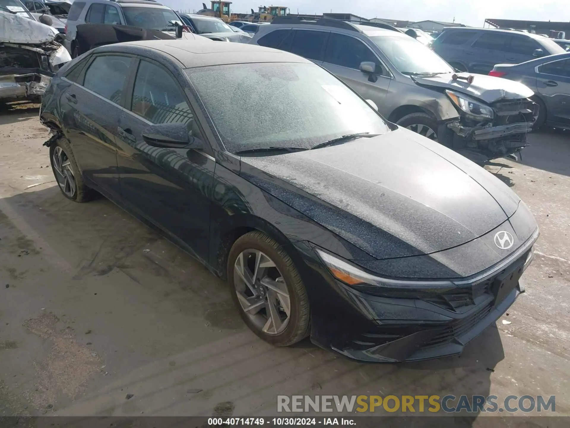 1 Фотография поврежденного автомобиля KMHLS4DG2RU818112 HYUNDAI ELANTRA 2024