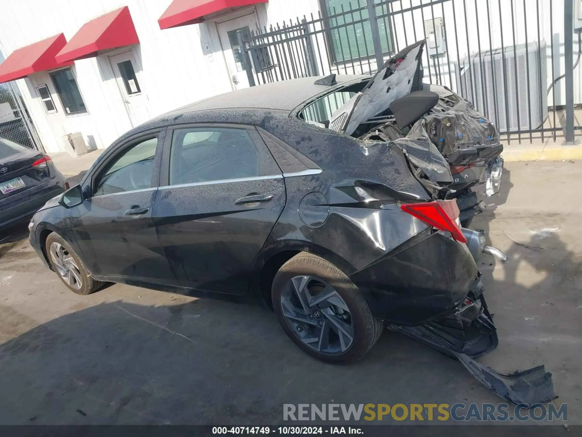 14 Фотография поврежденного автомобиля KMHLS4DG2RU818112 HYUNDAI ELANTRA 2024