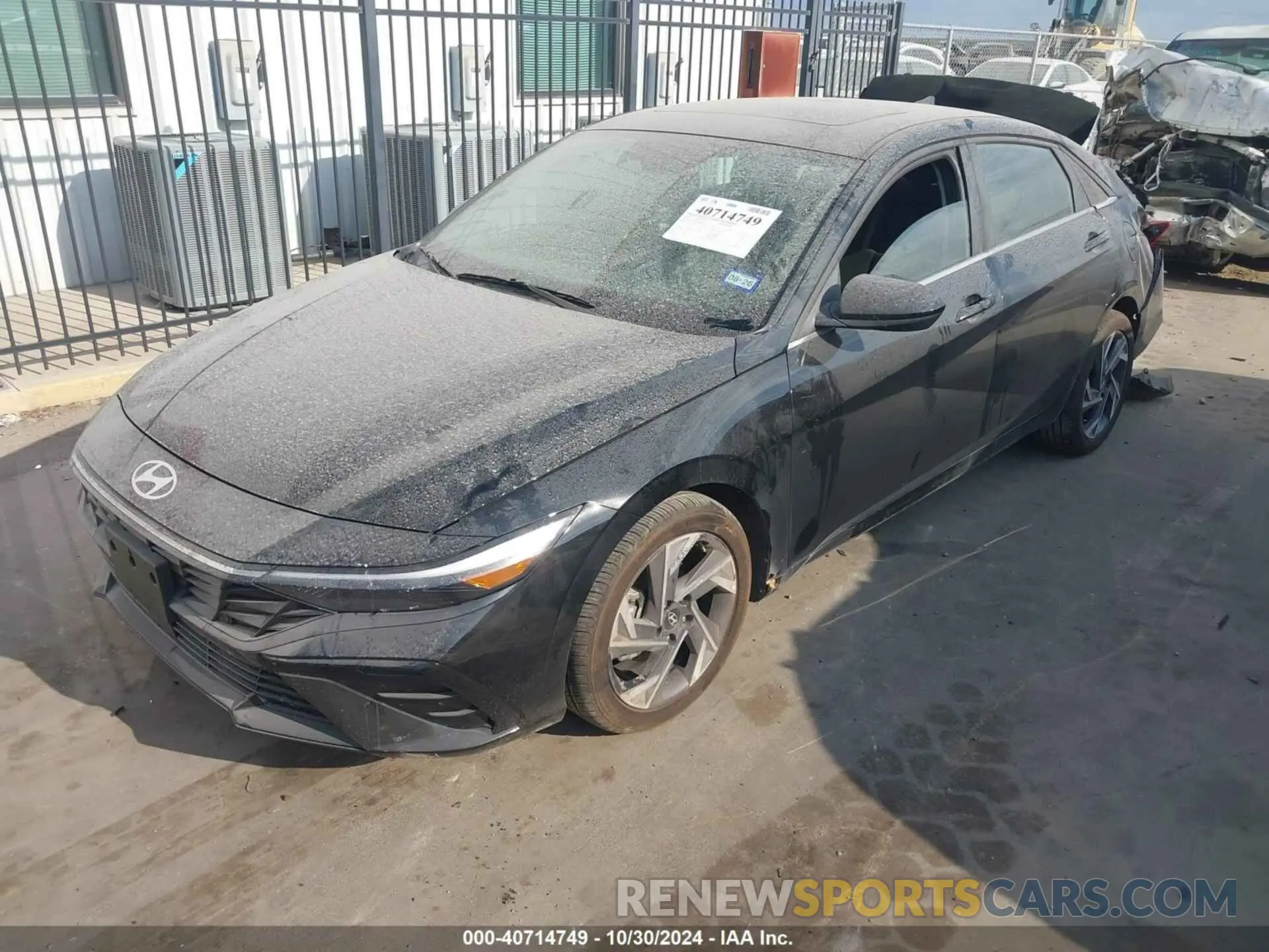 2 Фотография поврежденного автомобиля KMHLS4DG2RU818112 HYUNDAI ELANTRA 2024