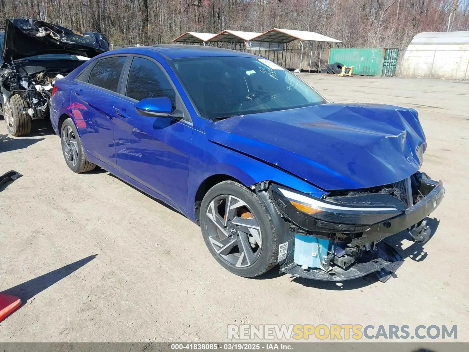 1 Photograph of a damaged car KMHLS4DG3RU769454 HYUNDAI ELANTRA 2024