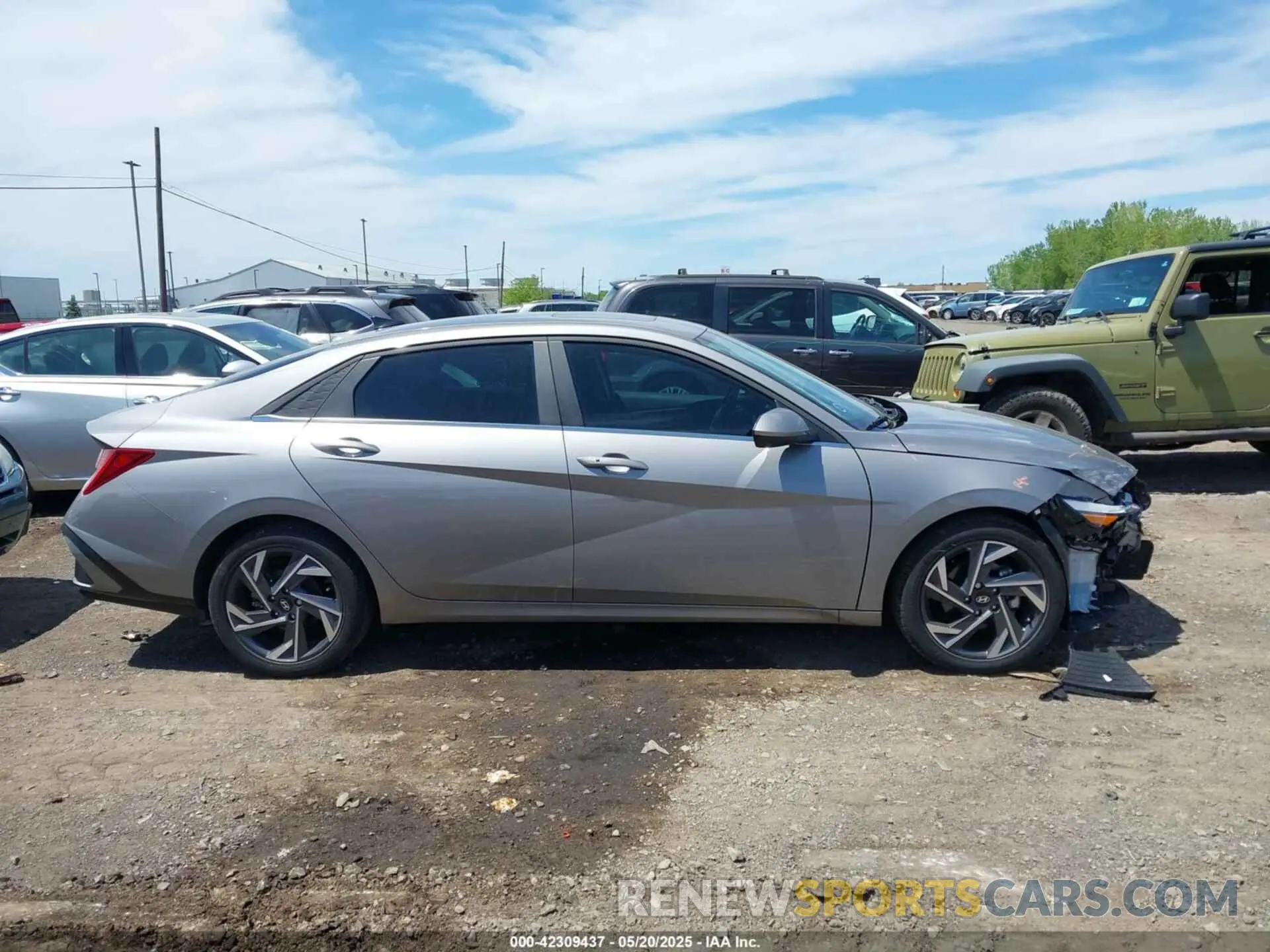 13 Фотография поврежденного автомобиля KMHLS4DG3RU836490 HYUNDAI ELANTRA 2024