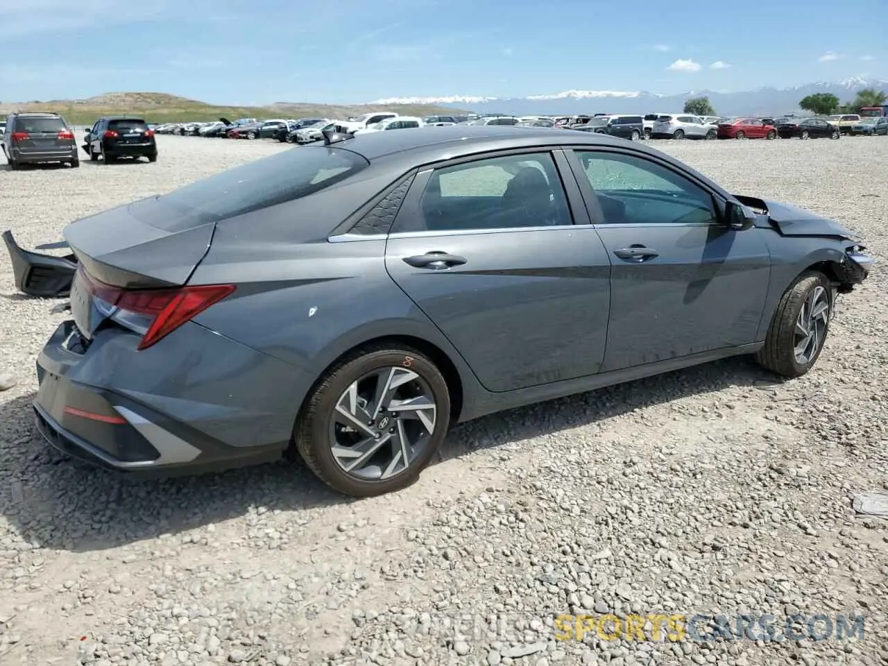 3 Фотография поврежденного автомобиля KMHLS4DG4RU645502 HYUNDAI ELANTRA 2024