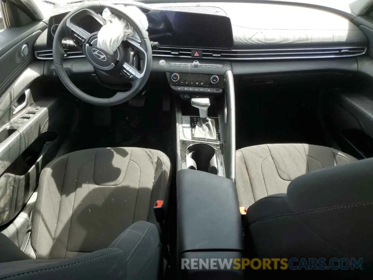 8 Фотография поврежденного автомобиля KMHLS4DG4RU645502 HYUNDAI ELANTRA 2024
