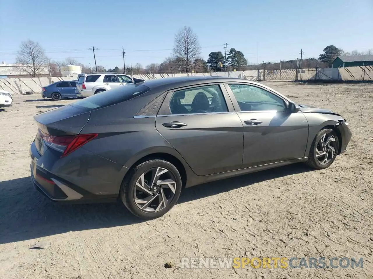 3 Photograph of a damaged car KMHLS4DG4RU676541 HYUNDAI ELANTRA 2024