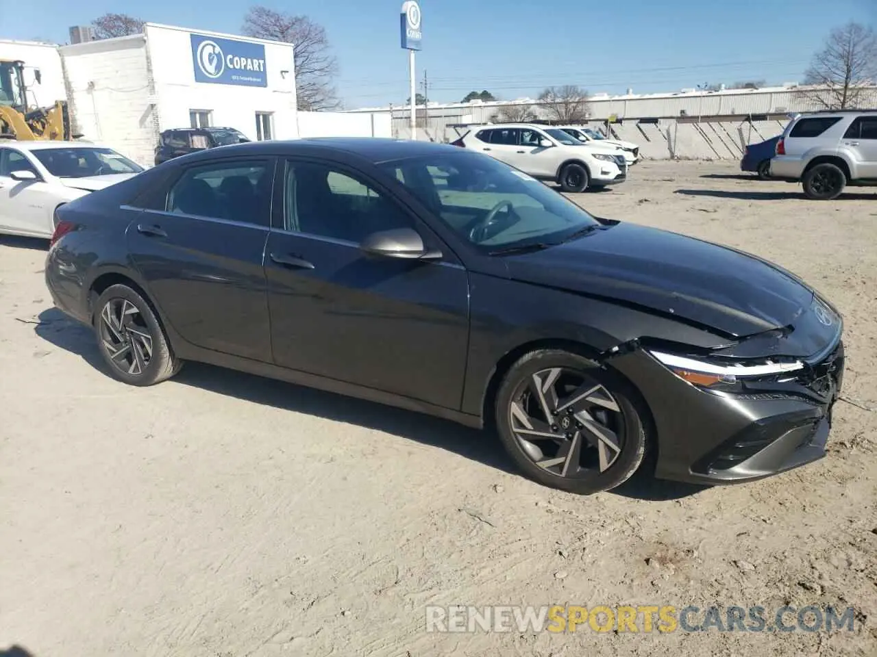 4 Photograph of a damaged car KMHLS4DG4RU676541 HYUNDAI ELANTRA 2024