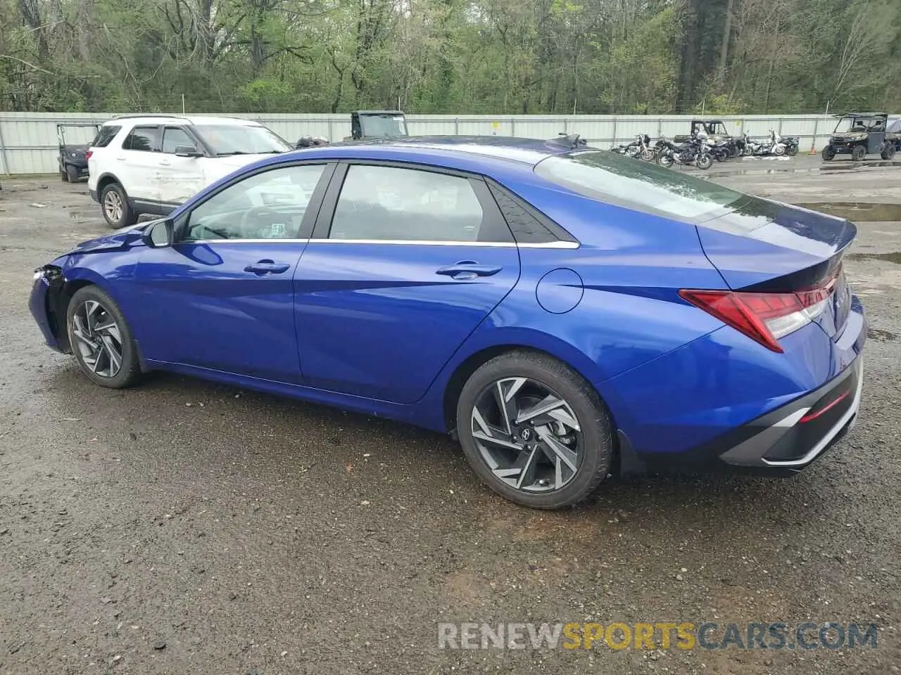 2 Photograph of a damaged car KMHLS4DG4RU701051 HYUNDAI ELANTRA 2024