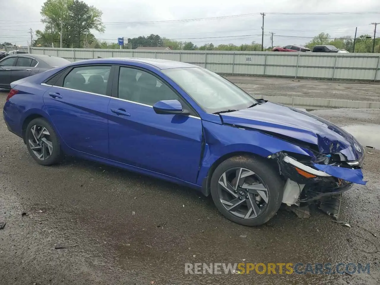 4 Photograph of a damaged car KMHLS4DG4RU701051 HYUNDAI ELANTRA 2024