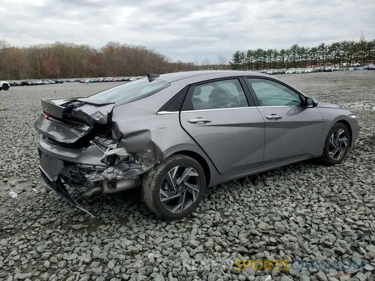 3 Фотография поврежденного автомобиля KMHLS4DG4RU716133 HYUNDAI ELANTRA 2024