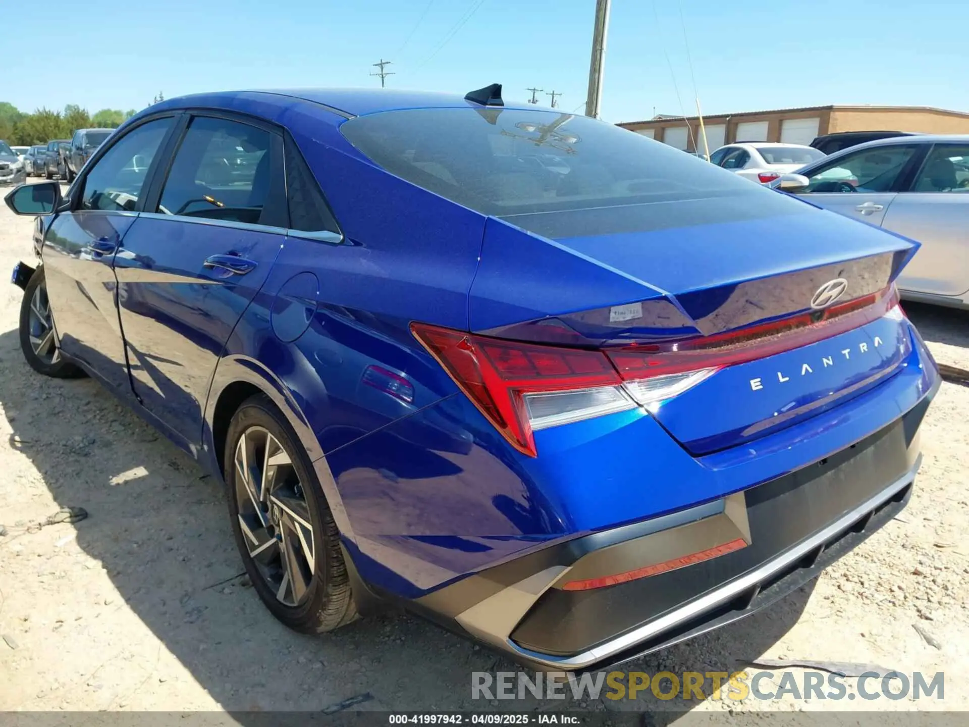 3 Photograph of a damaged car KMHLS4DG4RU734664 HYUNDAI ELANTRA 2024