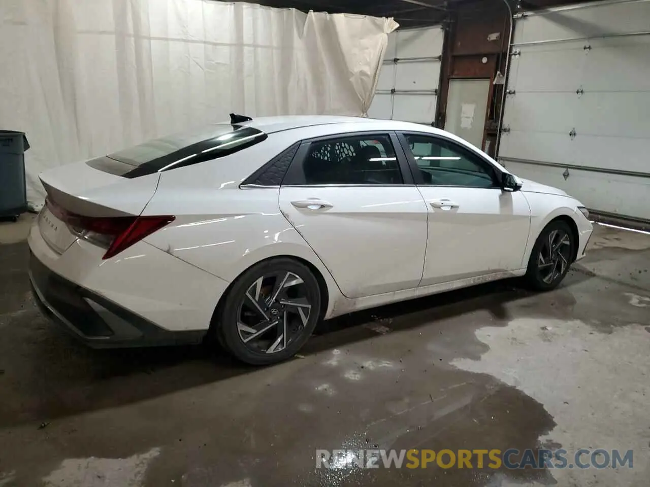 3 Photograph of a damaged car KMHLS4DG4RU748290 HYUNDAI ELANTRA 2024
