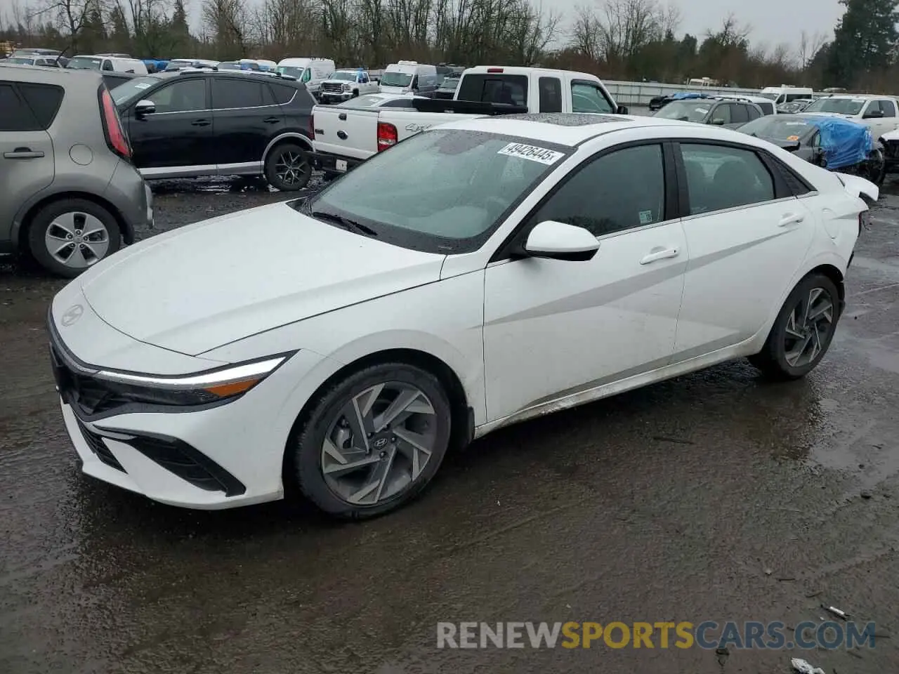 1 Фотография поврежденного автомобиля KMHLS4DG4RU851886 HYUNDAI ELANTRA 2024