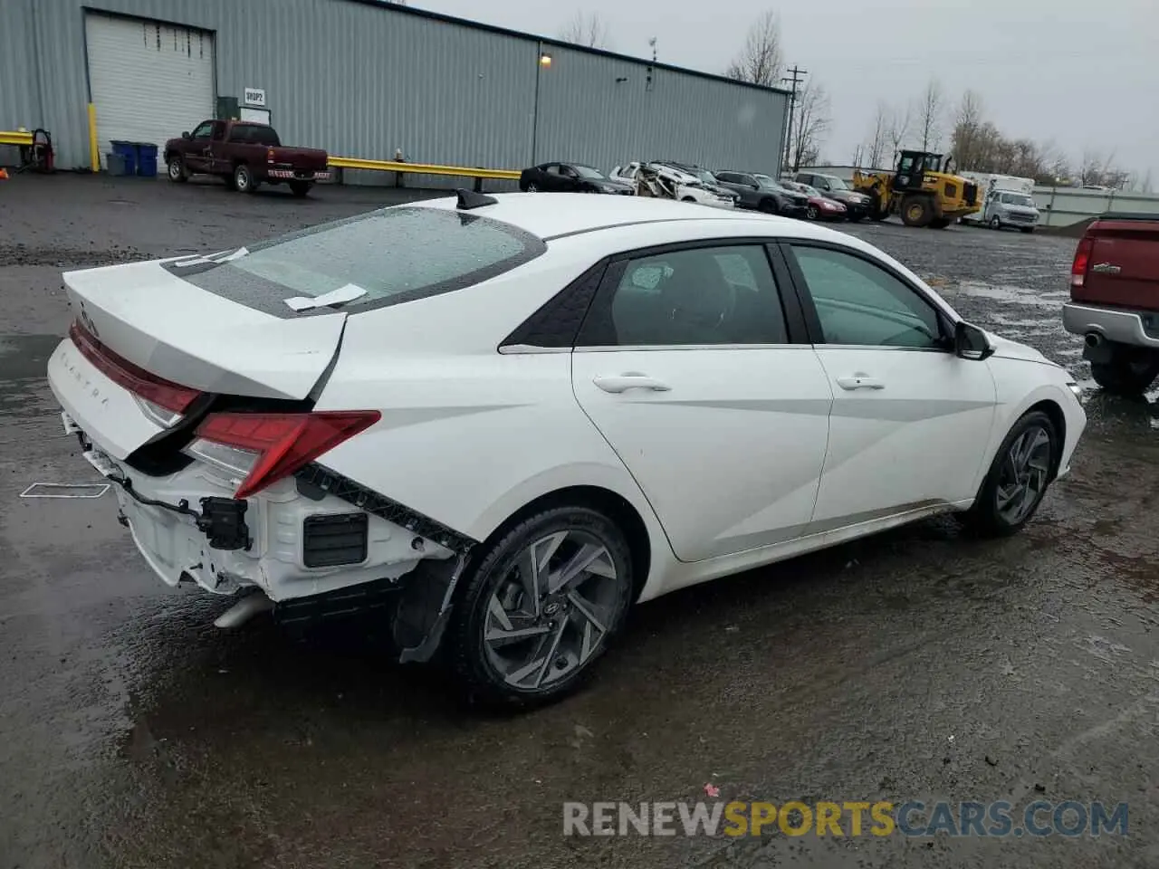 3 Фотография поврежденного автомобиля KMHLS4DG4RU851886 HYUNDAI ELANTRA 2024