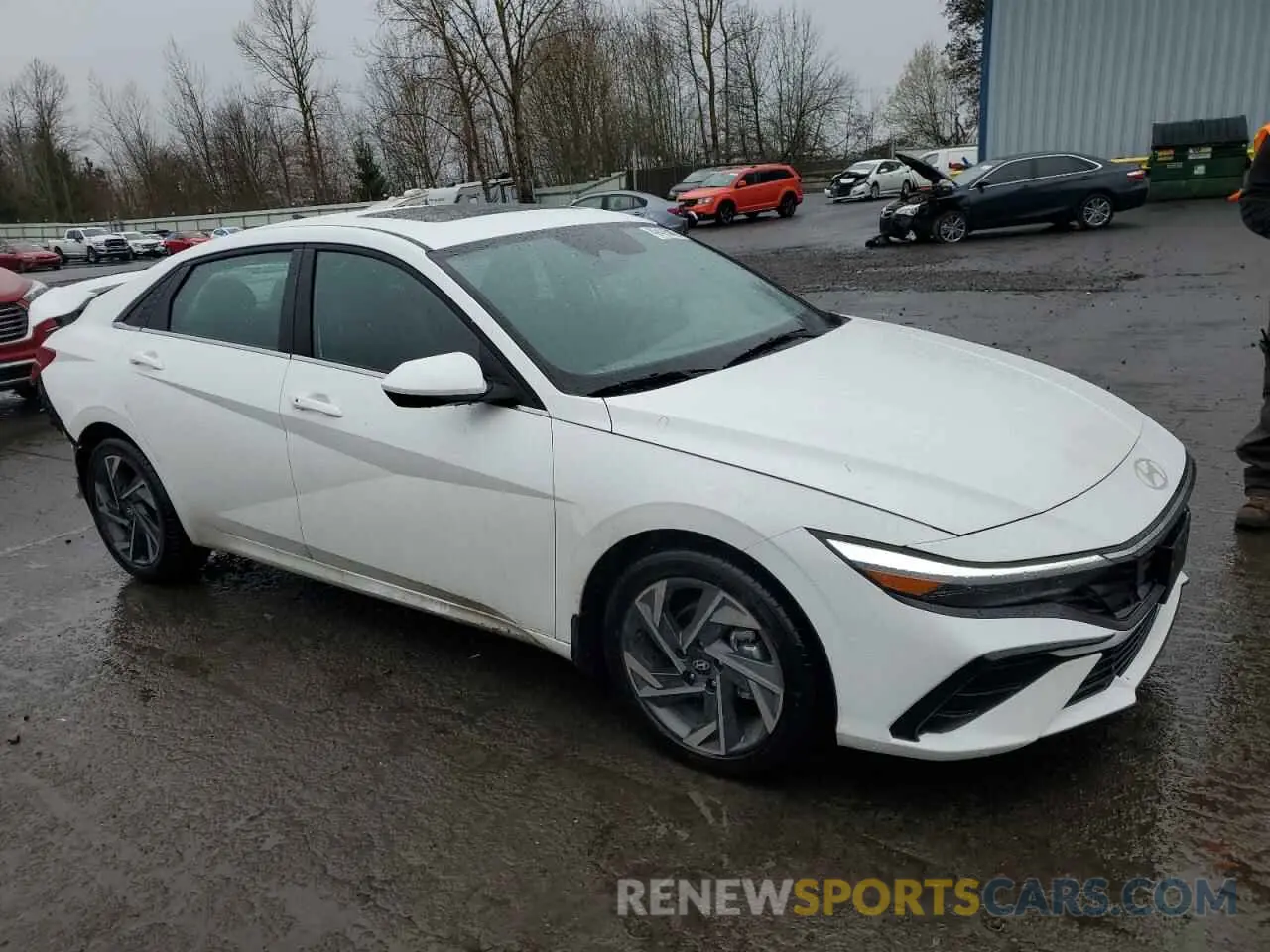 4 Фотография поврежденного автомобиля KMHLS4DG4RU851886 HYUNDAI ELANTRA 2024