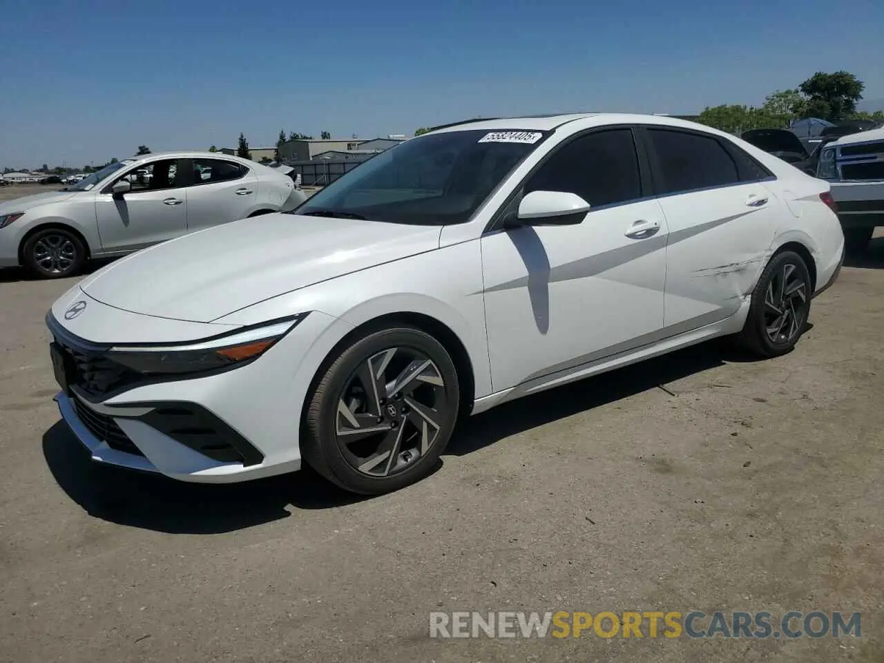1 Photograph of a damaged car KMHLS4DG5RU643497 HYUNDAI ELANTRA 2024