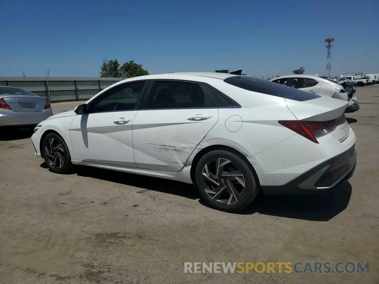 2 Photograph of a damaged car KMHLS4DG5RU643497 HYUNDAI ELANTRA 2024
