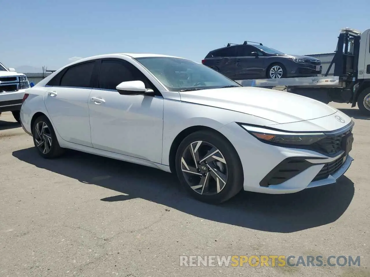 4 Photograph of a damaged car KMHLS4DG5RU643497 HYUNDAI ELANTRA 2024