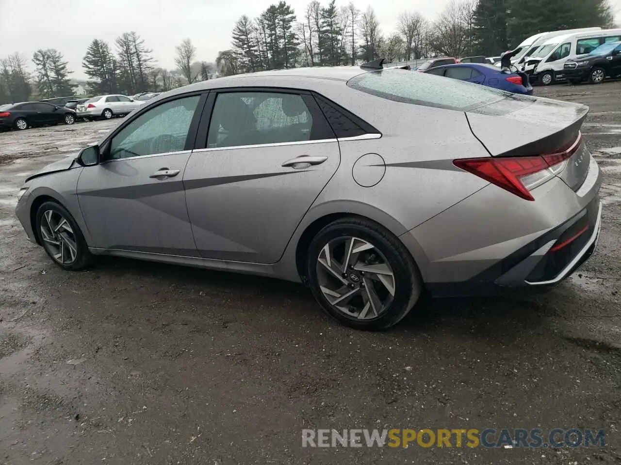 2 Photograph of a damaged car KMHLS4DG5RU677407 HYUNDAI ELANTRA 2024