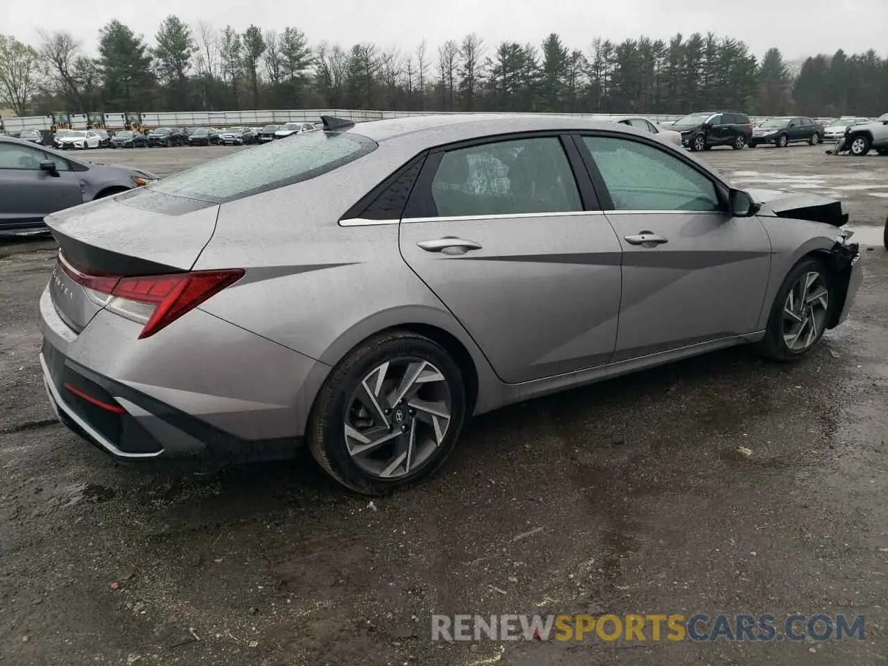 3 Photograph of a damaged car KMHLS4DG5RU677407 HYUNDAI ELANTRA 2024