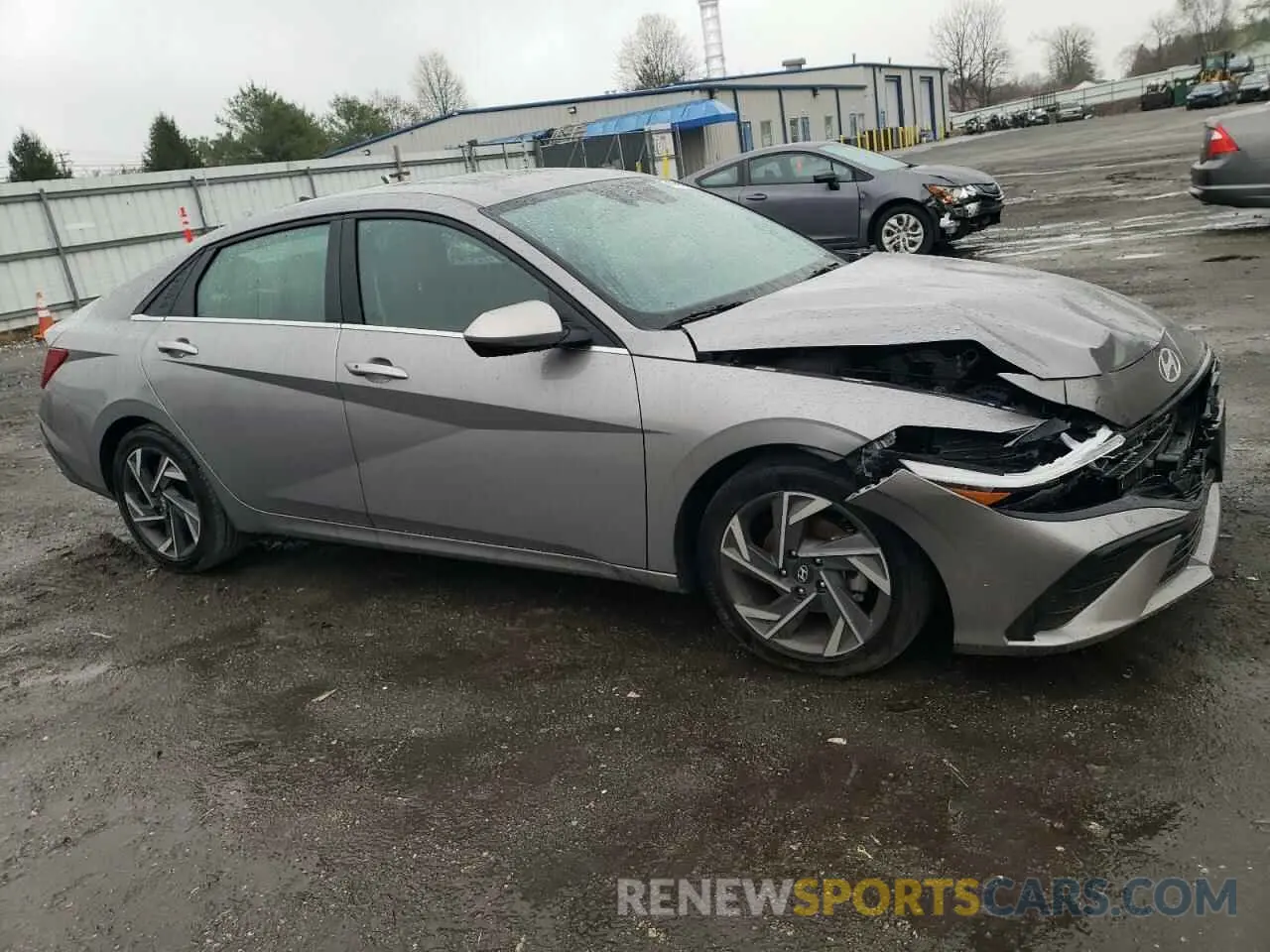 4 Photograph of a damaged car KMHLS4DG5RU677407 HYUNDAI ELANTRA 2024