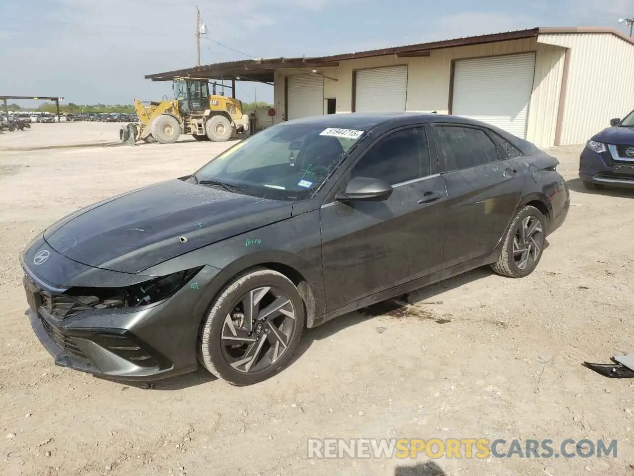 1 Photograph of a damaged car KMHLS4DG5RU699360 HYUNDAI ELANTRA 2024