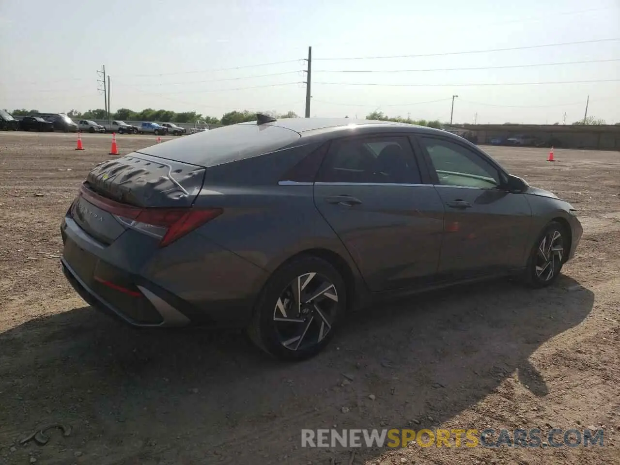 3 Photograph of a damaged car KMHLS4DG5RU699360 HYUNDAI ELANTRA 2024