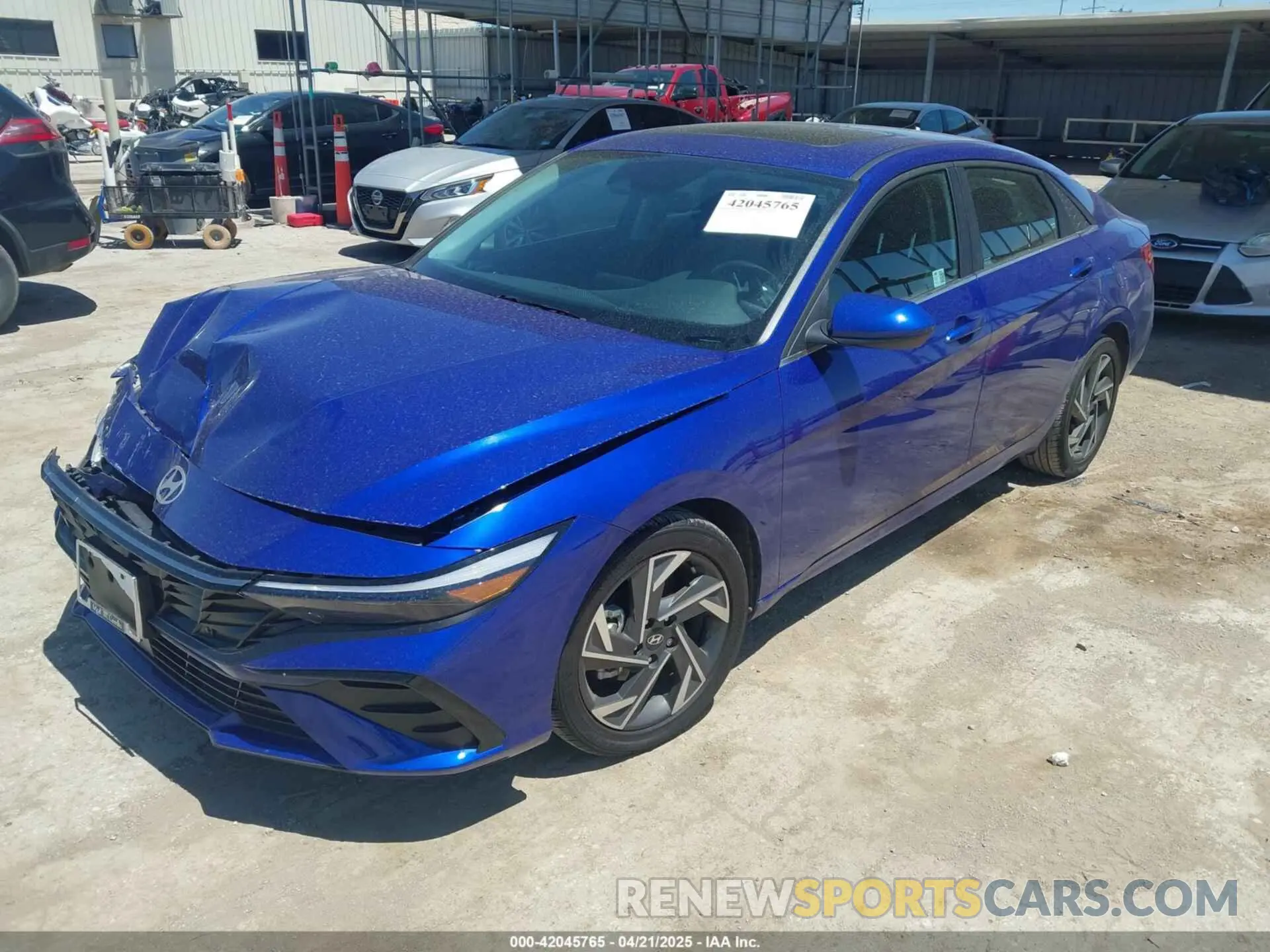 2 Фотография поврежденного автомобиля KMHLS4DG5RU724418 HYUNDAI ELANTRA 2024