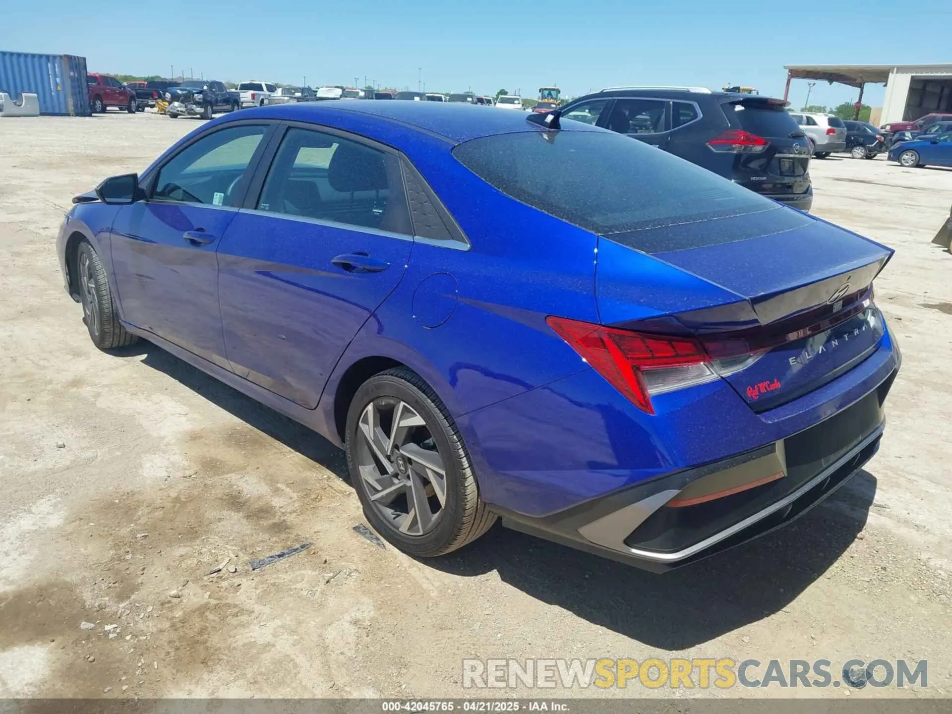 3 Фотография поврежденного автомобиля KMHLS4DG5RU724418 HYUNDAI ELANTRA 2024