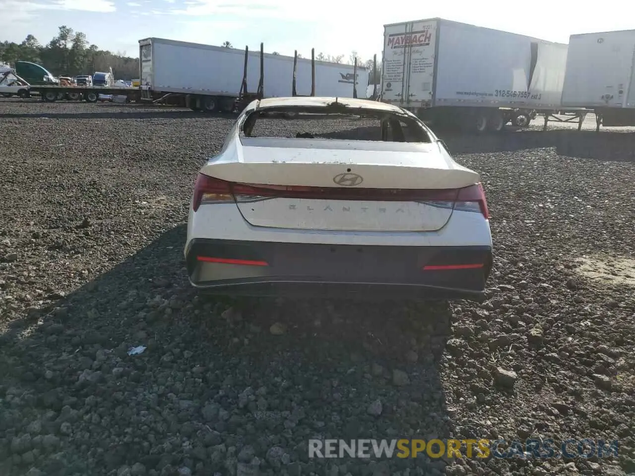 6 Photograph of a damaged car KMHLS4DG5RU727710 HYUNDAI ELANTRA 2024