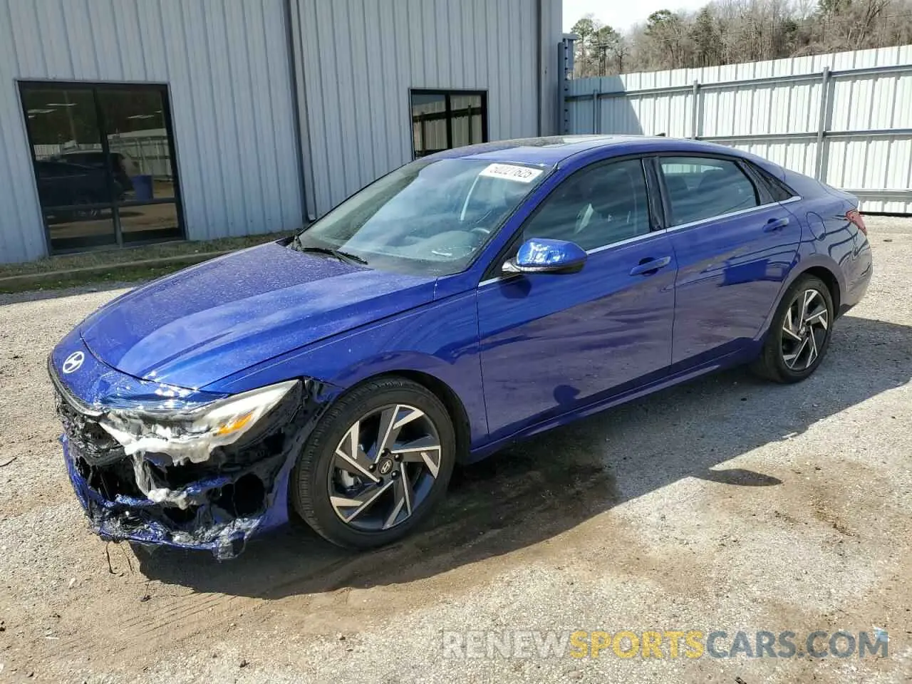 1 Photograph of a damaged car KMHLS4DG5RU761646 HYUNDAI ELANTRA 2024