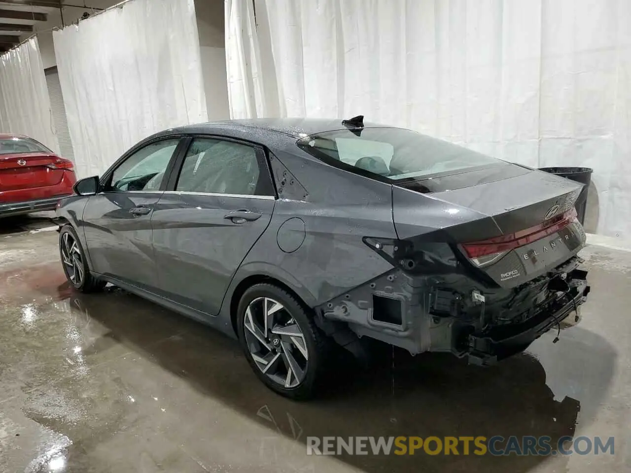 2 Photograph of a damaged car KMHLS4DG5RU810165 HYUNDAI ELANTRA 2024