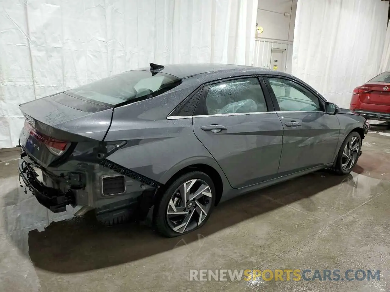 3 Photograph of a damaged car KMHLS4DG5RU810165 HYUNDAI ELANTRA 2024