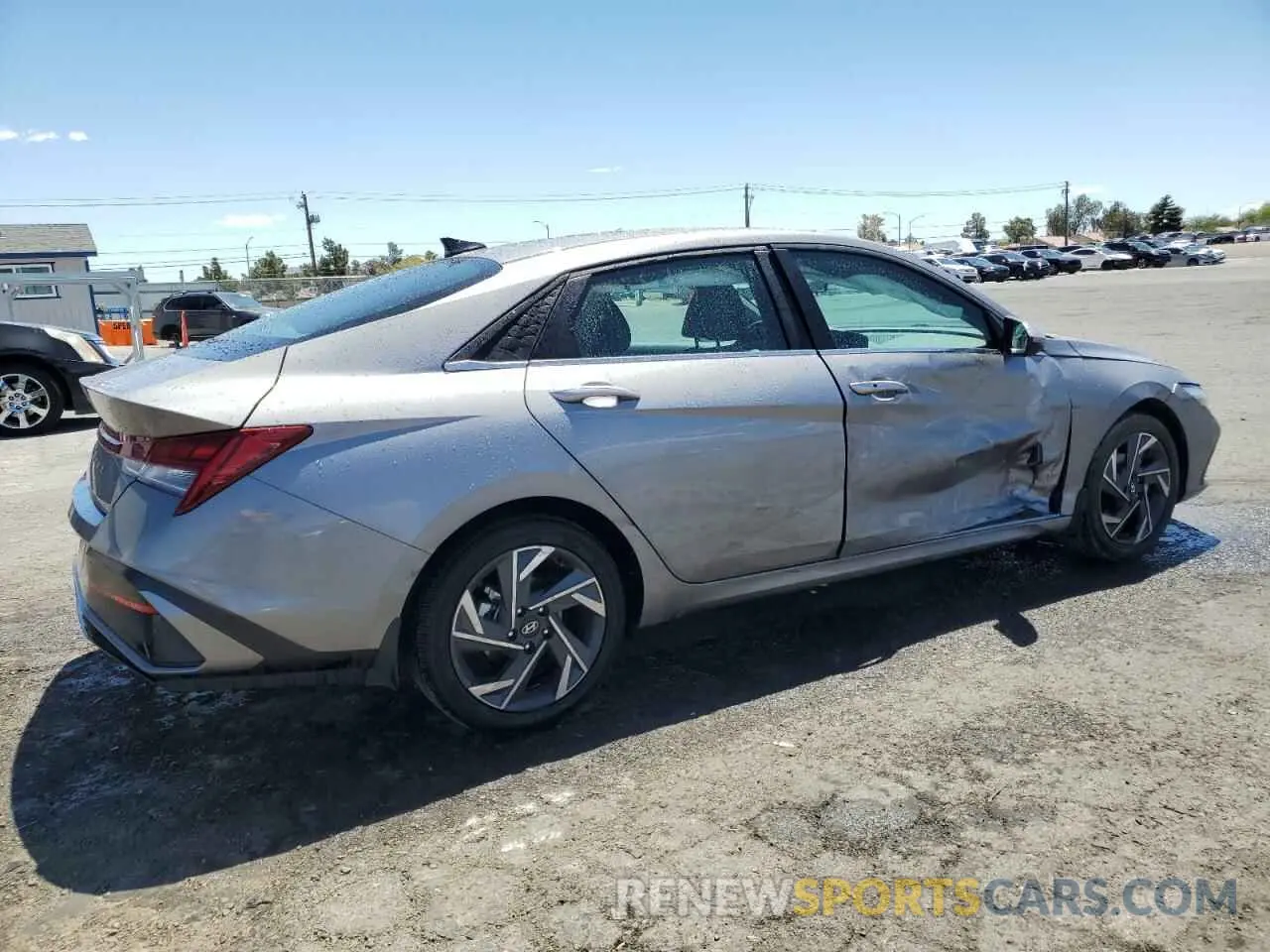 3 Photograph of a damaged car KMHLS4DG6RU737906 HYUNDAI ELANTRA 2024